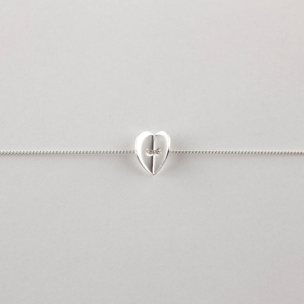 Heart Fold Necklace