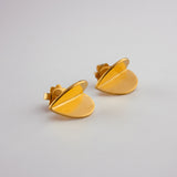 Heart Fold Earrings