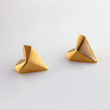 Heart Polygon Earrings