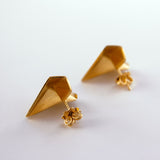 Heart Polygon Earrings